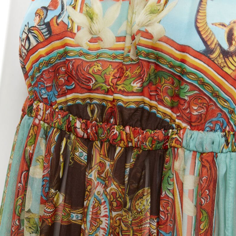 Dolce & Gabbana Carretto Lace Dress - Image 10