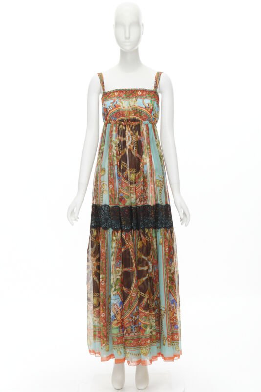 Dolce & Gabbana Carretto Lace Dress - Image 14