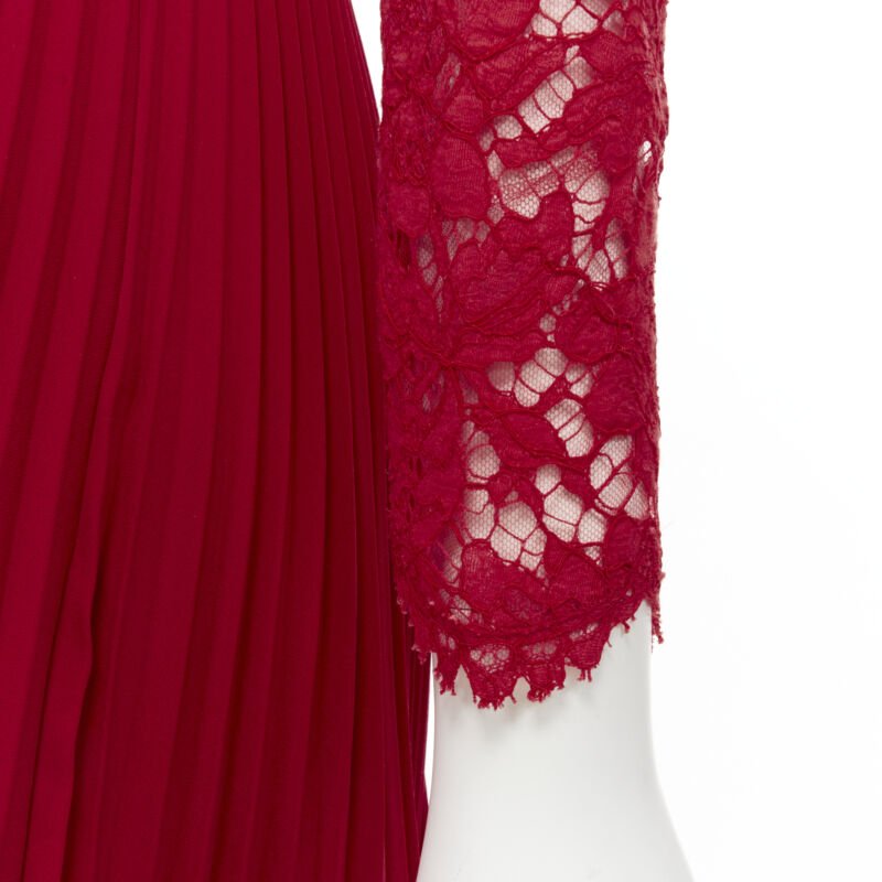 Valentino Garavani Knife Pleat Dress - Image 11
