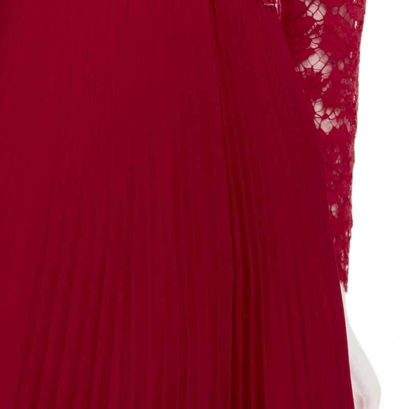 Valentino Garavani Knife Pleat Dress - Image 12