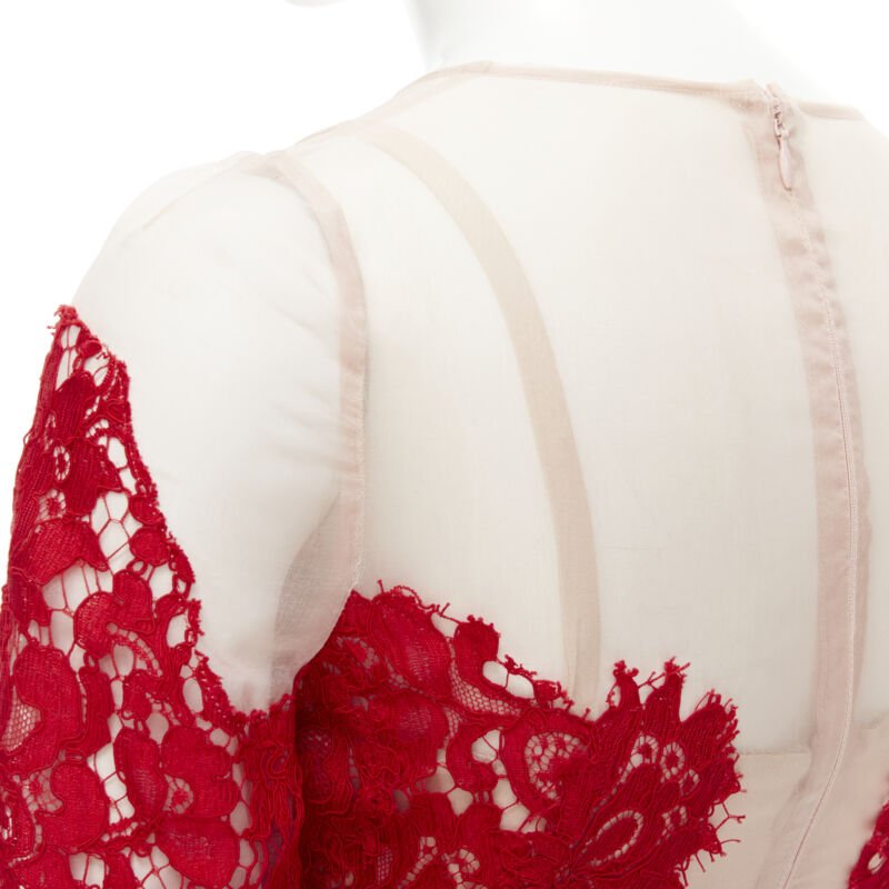 Dolce & Gabbana Sheer Silk Dress - Detail 1