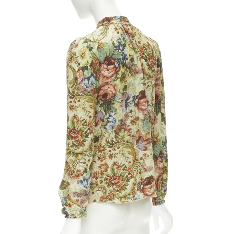 Dolce & Gabbana Tapestry Tie Shirt - Detail 1