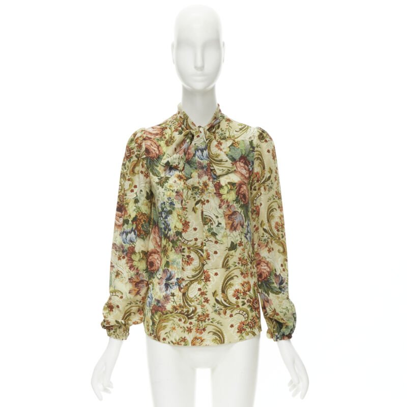 Dolce & Gabbana Tapestry Tie Shirt - Image 14