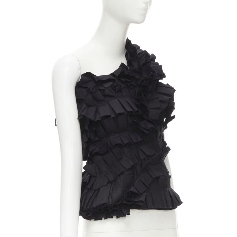 Bottega Veneta Ruffle Bustier Top - Image 6