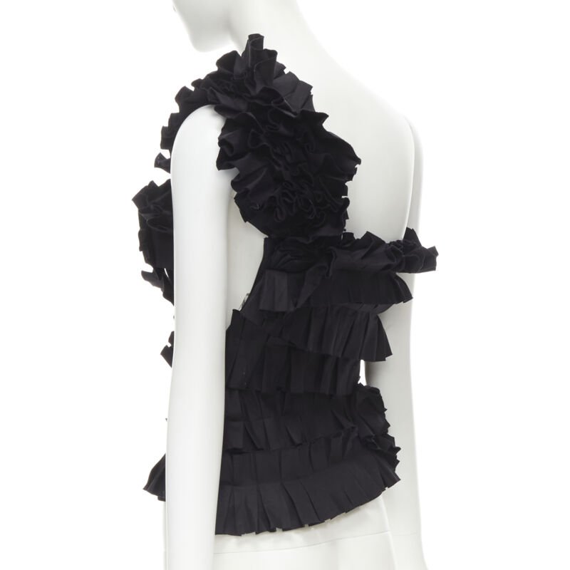 Bottega Veneta Ruffle Bustier Top - Detail 1