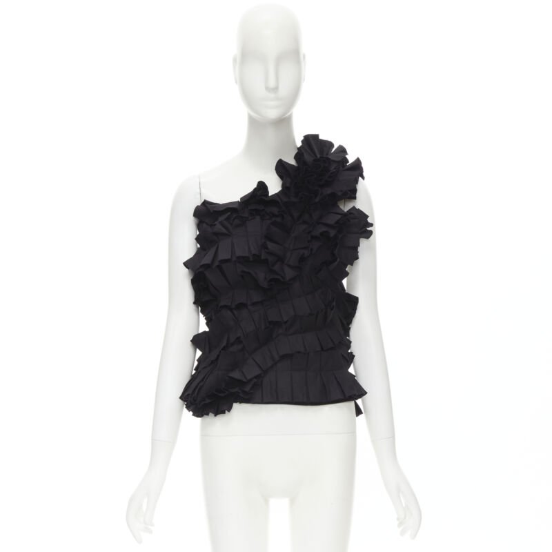 Bottega Veneta Ruffle Bustier Top - Image 14