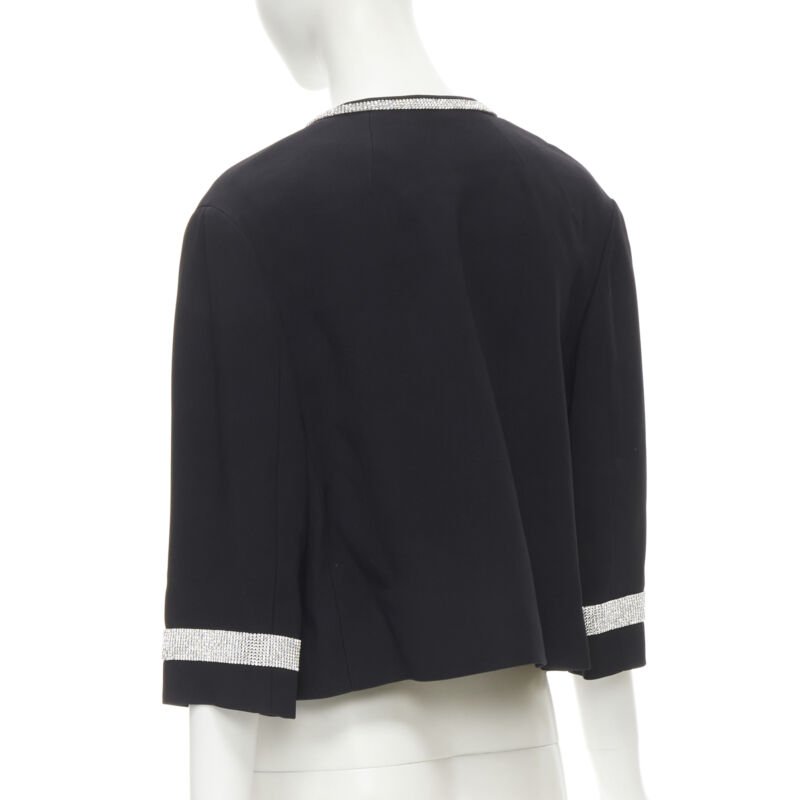 Dolce & Gabbana Black Rhinestone Dinner Jacket - Detail 1