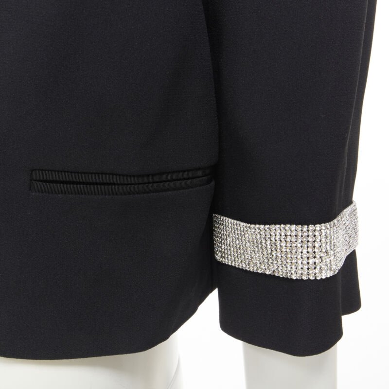 Dolce & Gabbana Black Rhinestone Dinner Jacket - Detail 2
