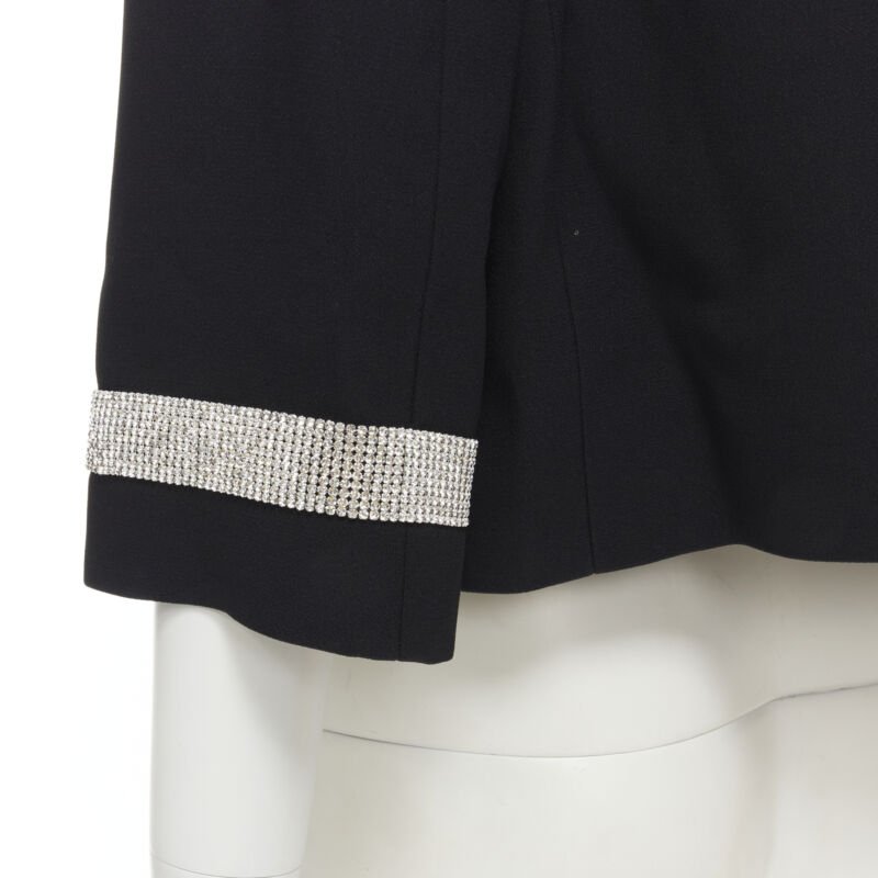 Dolce & Gabbana Black Rhinestone Dinner Jacket - Image 11