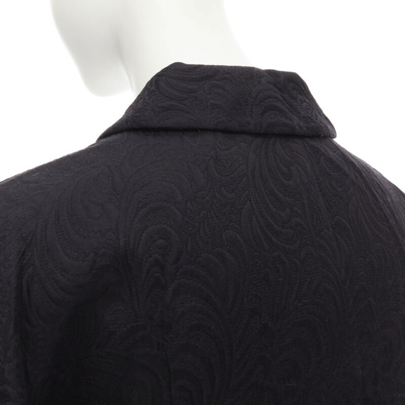 Dolce & Gabbana Black Crystal Coat - Image 10