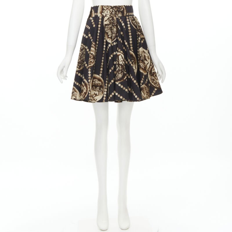 Dolce & Gabbana Coin Flared Skirt - Image 14