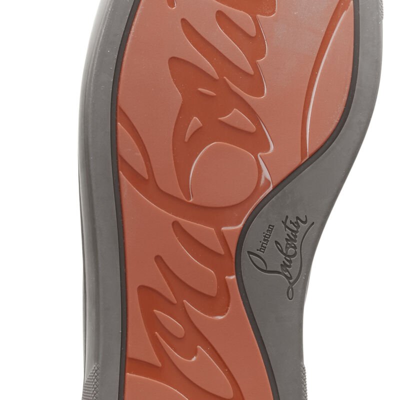 Christian Louboutin Studded Toe High Tops - Image 13