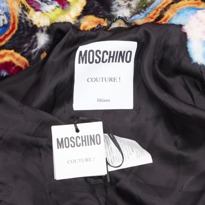 Moschino Faux Fur Jacket - Image 11