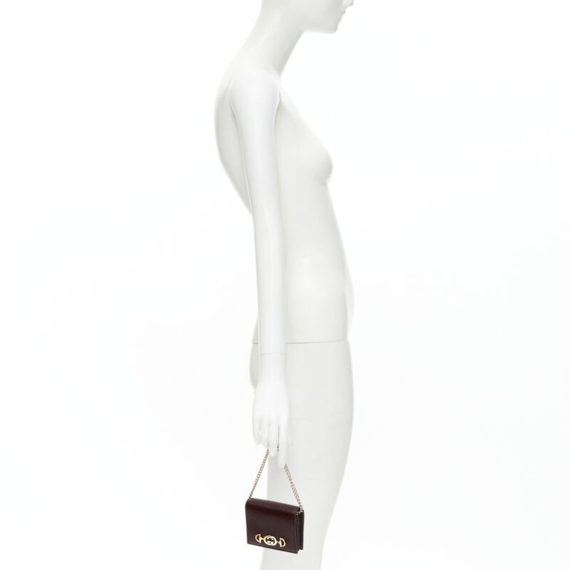 Gucci Zumi Wallet On Chain - Back view