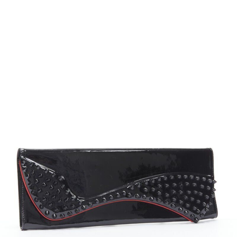Christian Louboutin Pigalle Spike Clutch - Image 6
