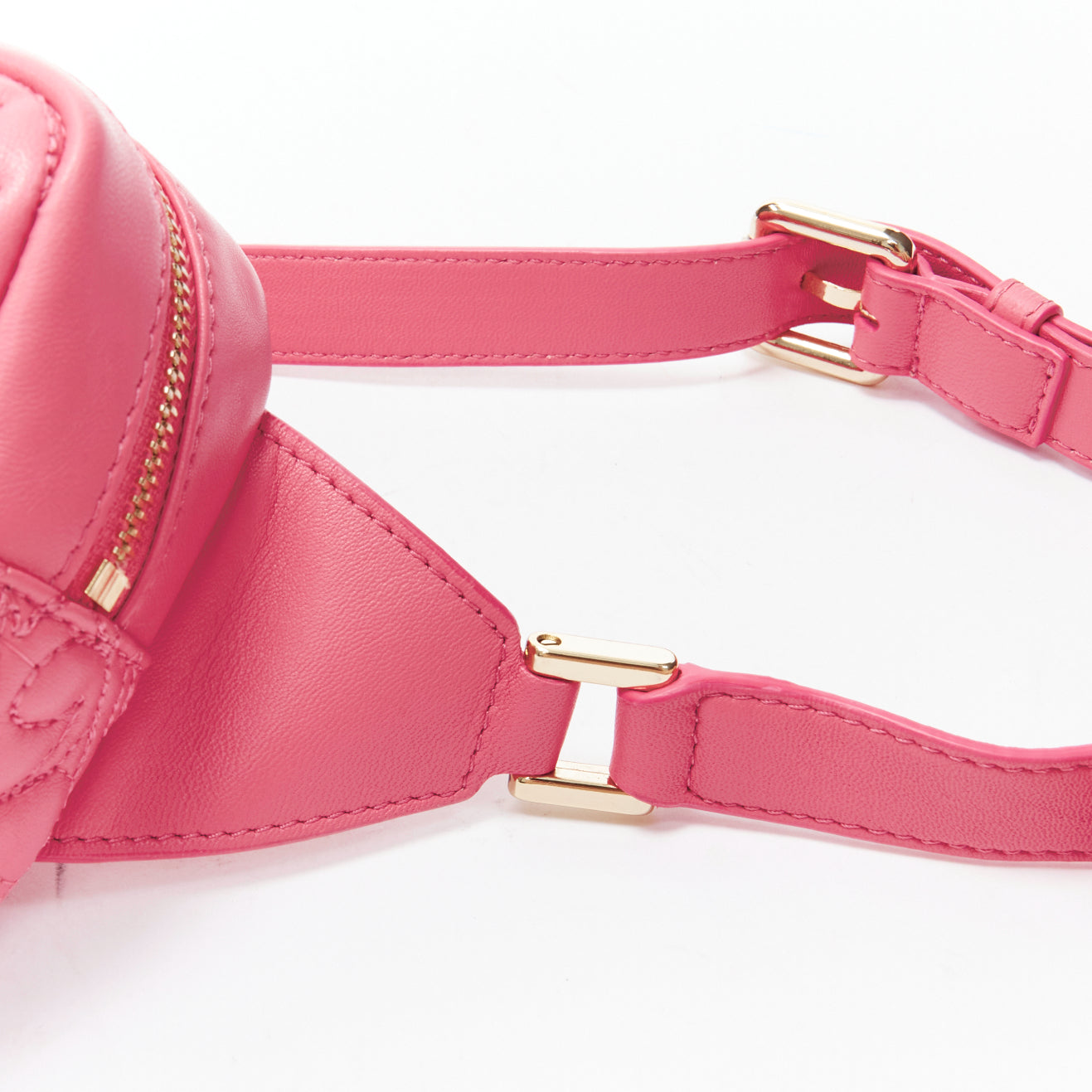 Versace Pink Baroque Waist Bag - Image 10