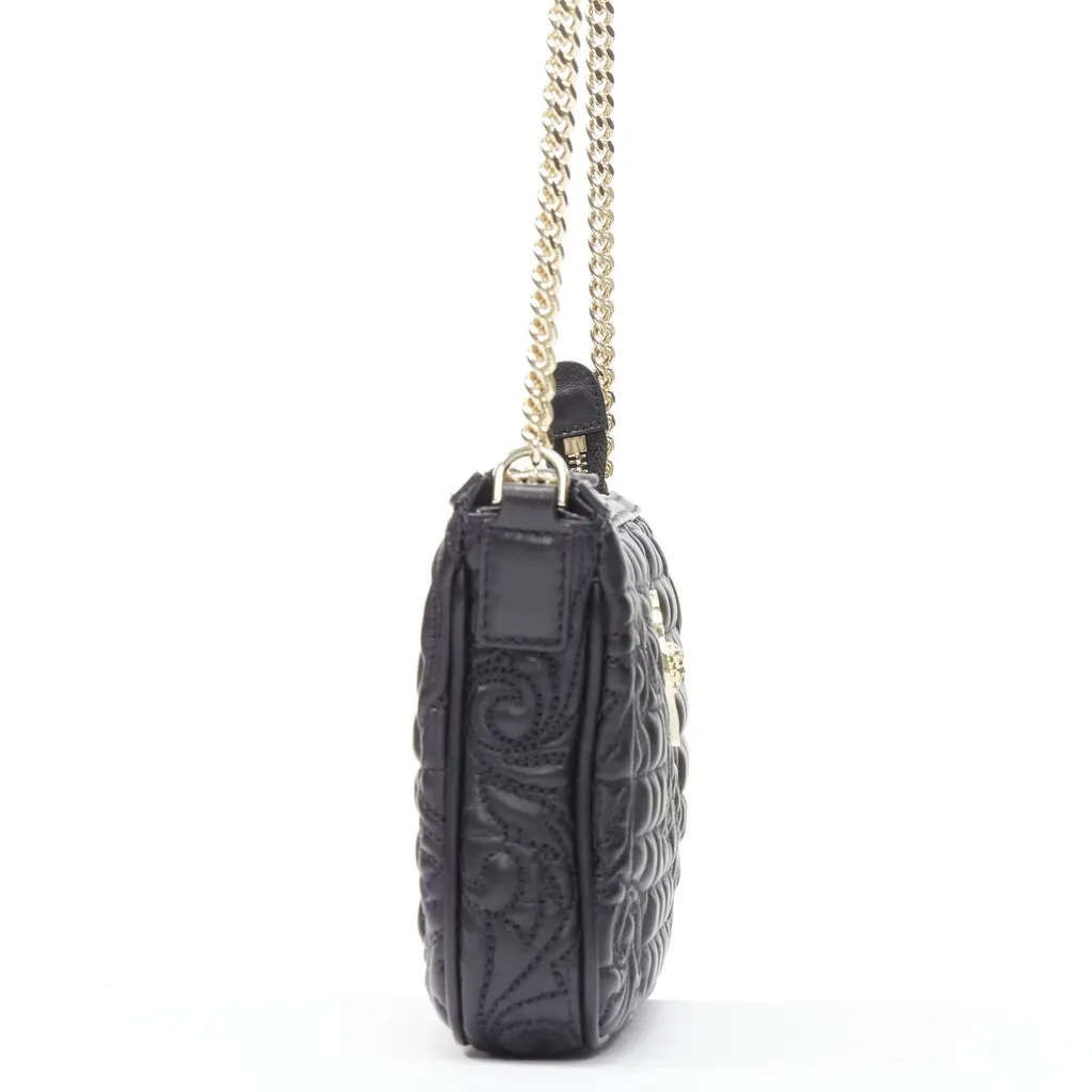 Versace Vanitas Black Leather Never worn, with tag - Model View