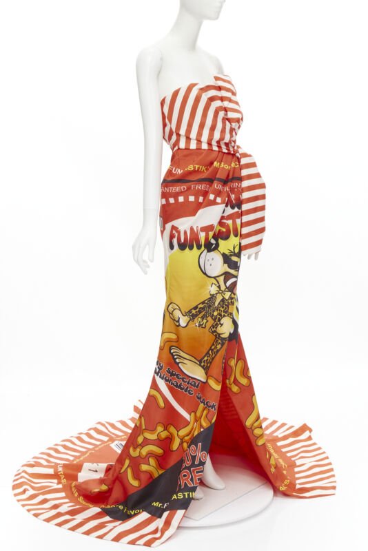 Moschino Cheetos Bow Gown - Image 6