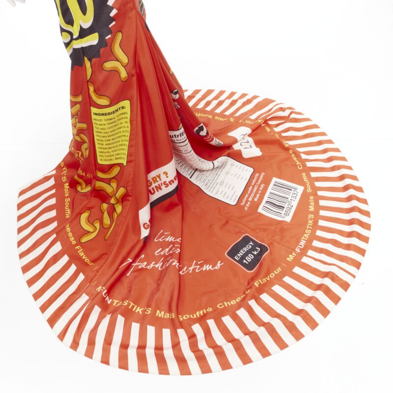 Moschino Cheetos Bow Gown - Detail 2