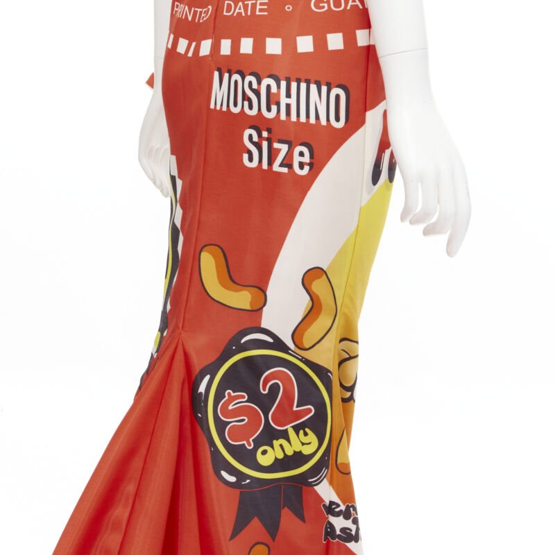 Moschino Cheetos Bow Gown - Image 11