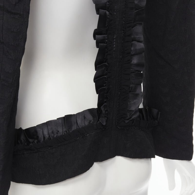 Comme Des Garcons Ruffle Deconstructed Blazer - Image 12