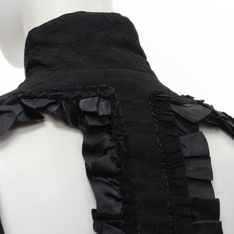 Comme Des Garcons Ruffle Deconstructed Blazer - Image 13