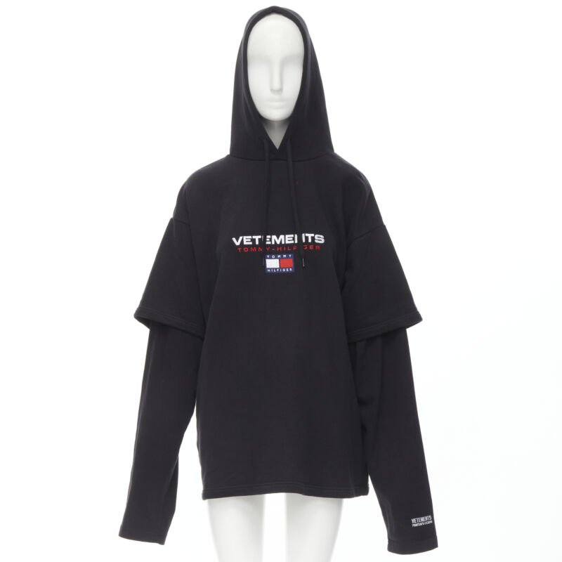 Vetements Double Sleeve Hoodie - Image 6