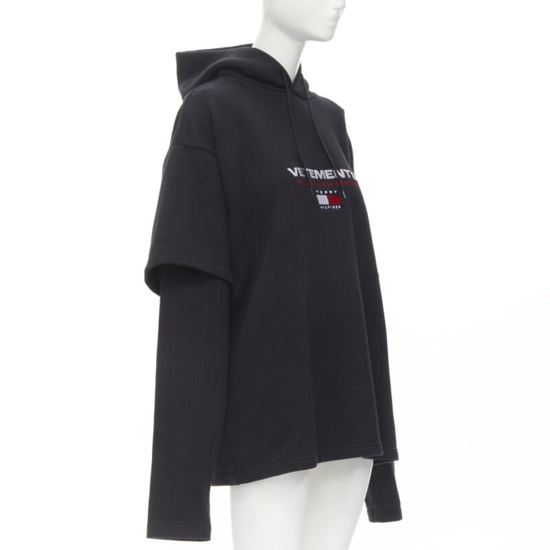 Vetements Double Sleeve Hoodie - 4