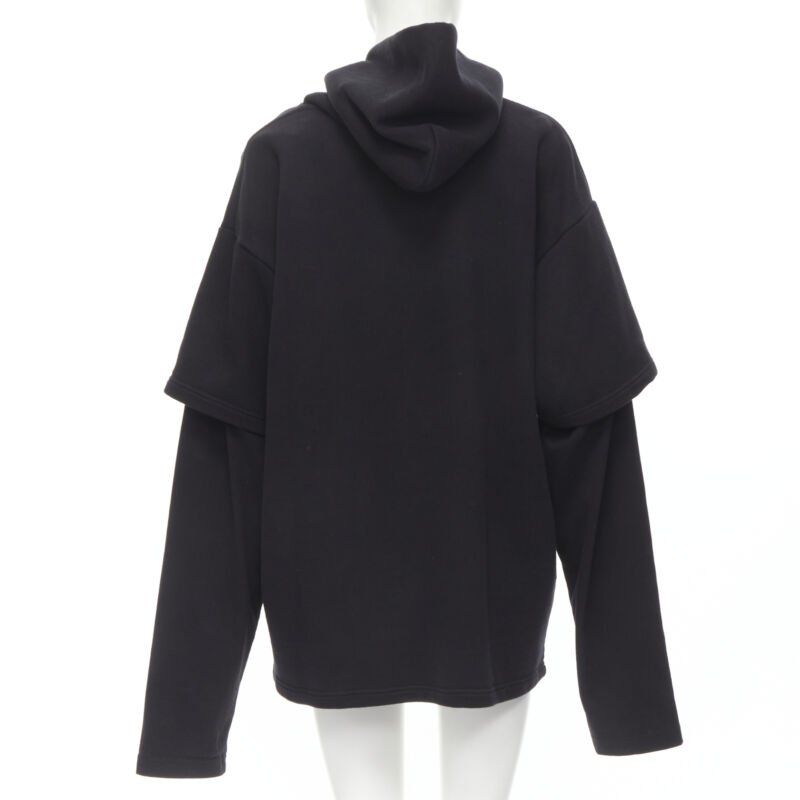 Vetements Double Sleeve Hoodie - Detail 1