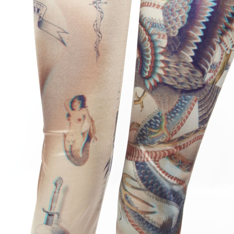 Jean Paul Gaultier Tattoo Skinny Pants - Image 11