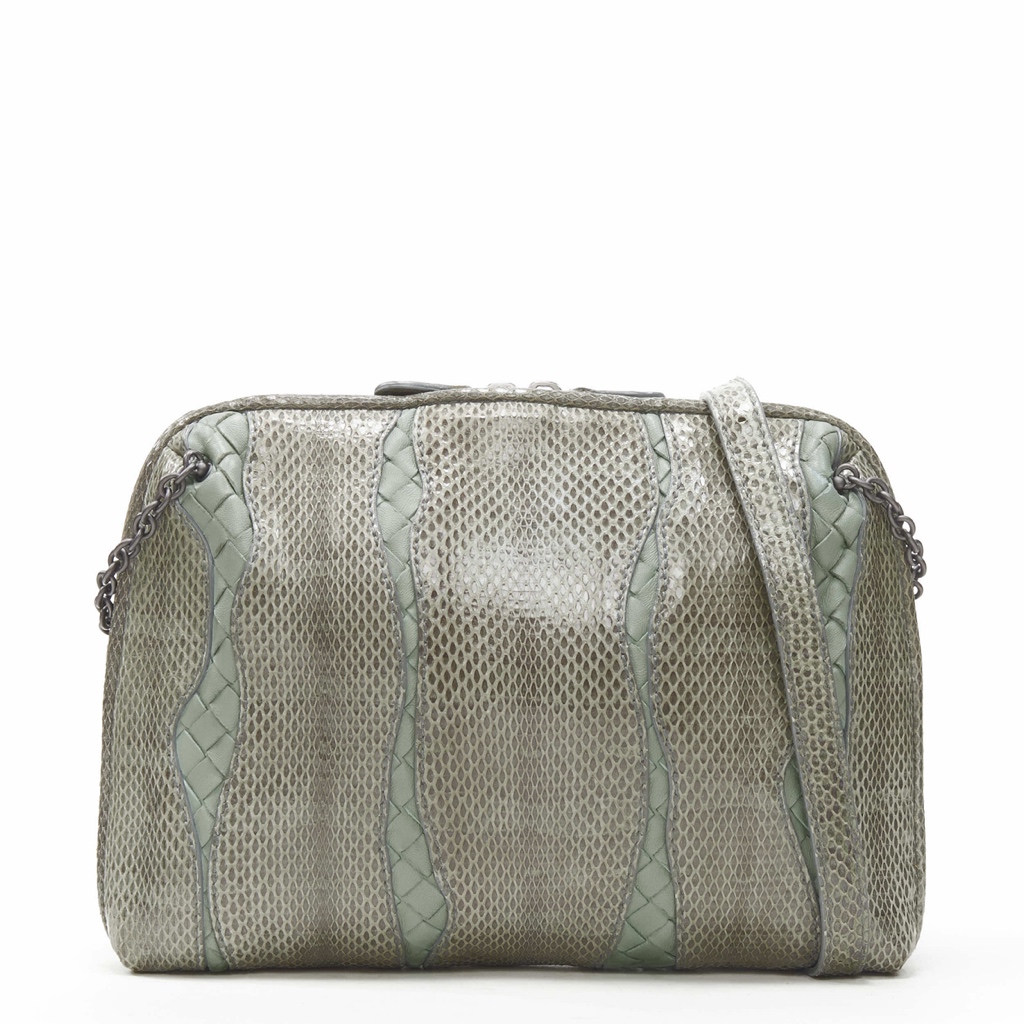 Bottega Veneta Watersnake Crossbody Bag