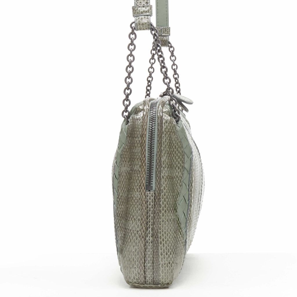 Bottega Veneta Watersnake Crossbody Bag - 4