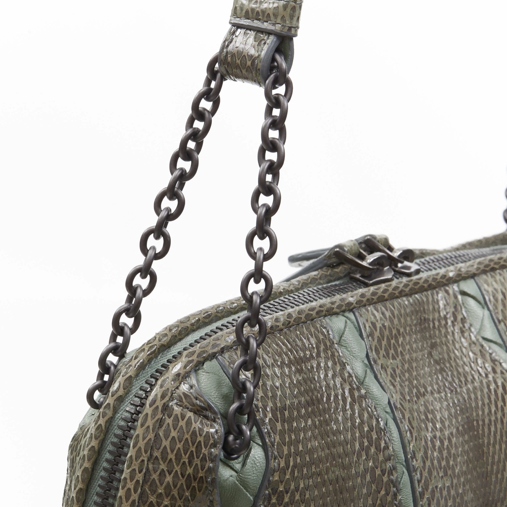 Bottega Veneta Watersnake Crossbody Bag - Image 10