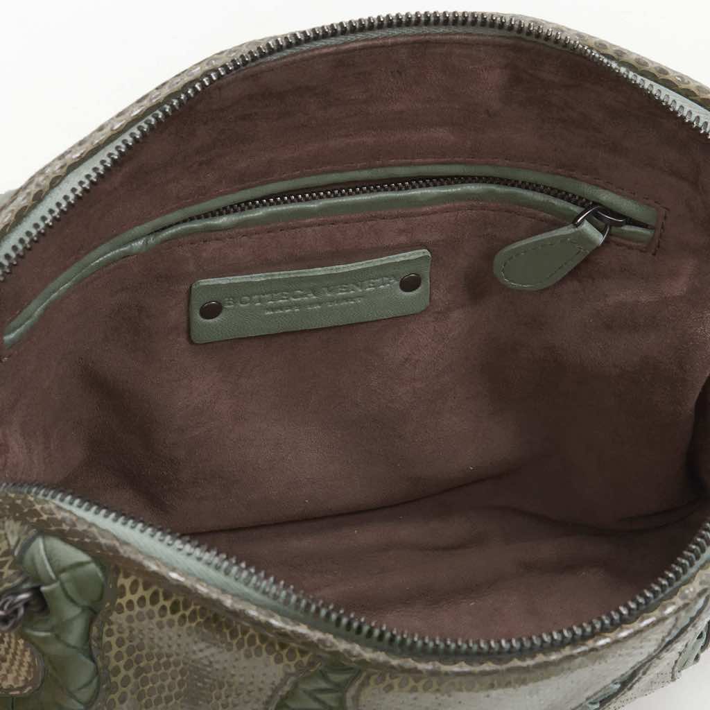 Bottega Veneta Watersnake Crossbody Bag - Image 11