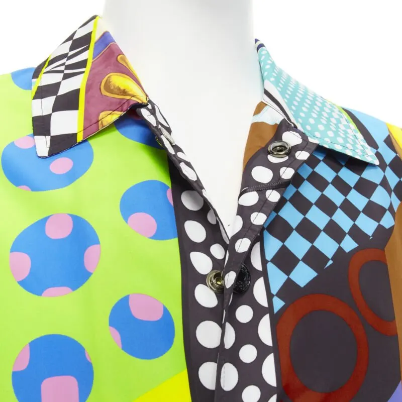 Versace Pop Temple Jacket MultiColor Never worn, with tag - Back View
