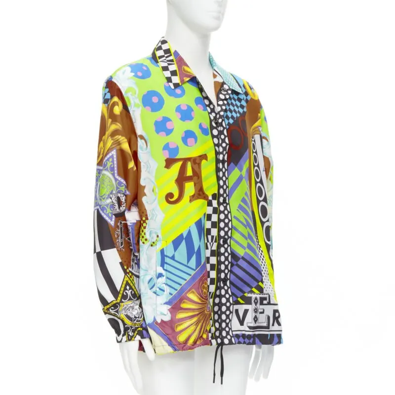 Versace Pop Temple Jacket MultiColor Never worn, with tag - Inside View