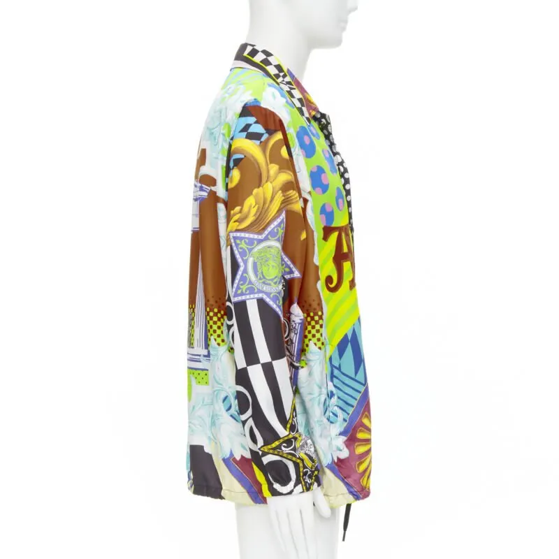 Versace Pop Temple Jacket MultiColor Never worn, with tag - Model View