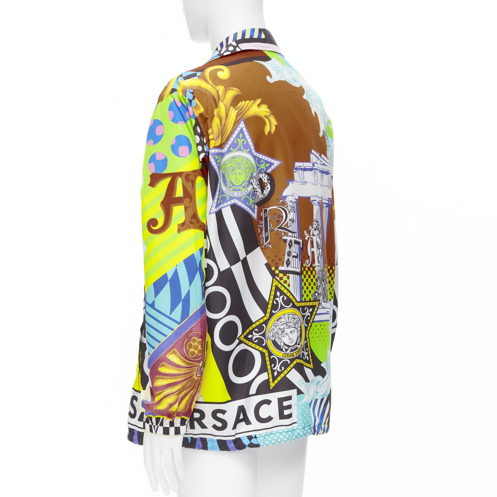 Versace Temple Print Jacket - Detail 1