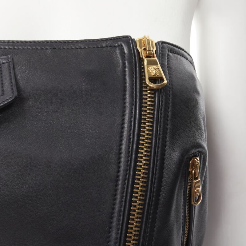 Versace Leather Medusa Top - Detail 2