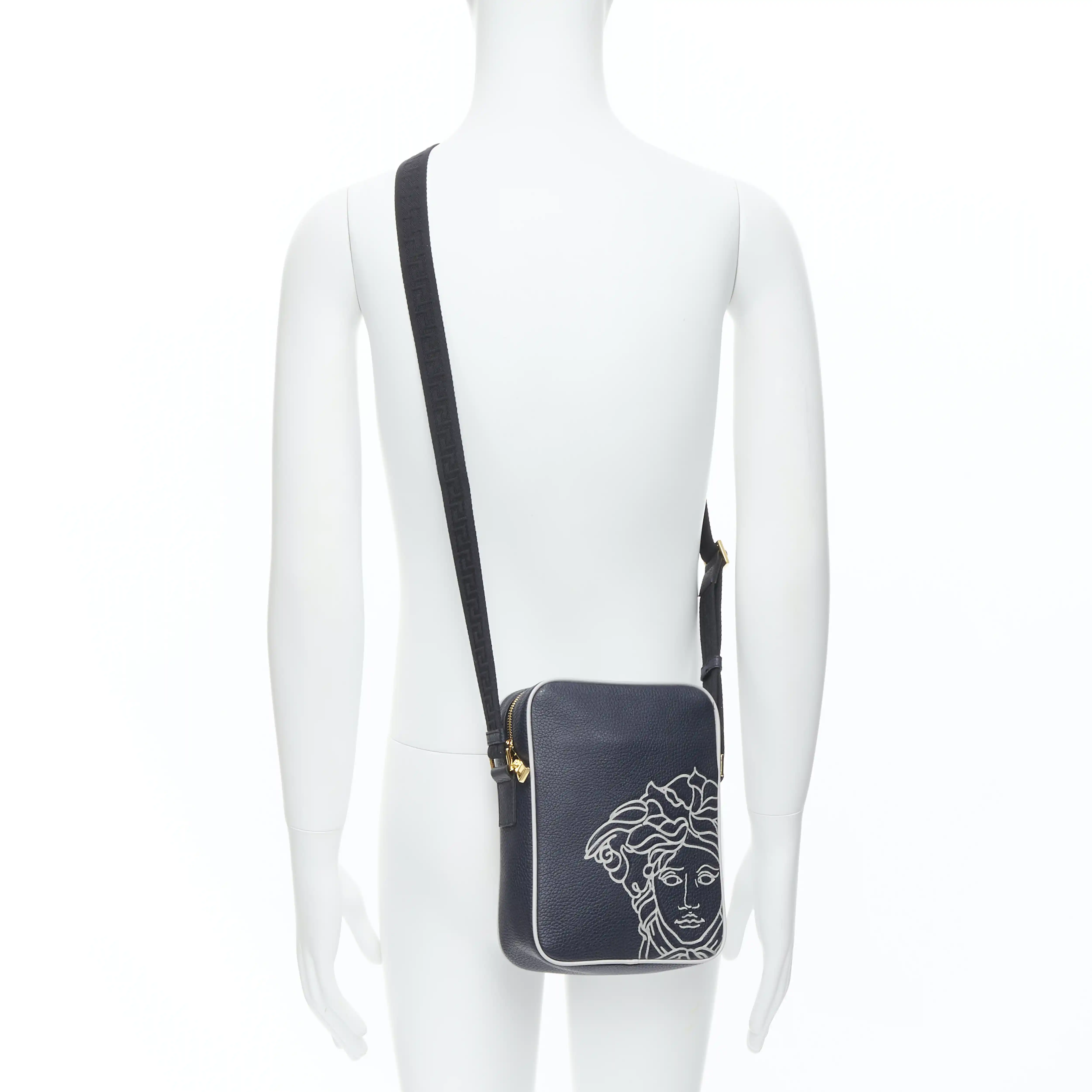 Versace Crossbody messenger bag - Back view