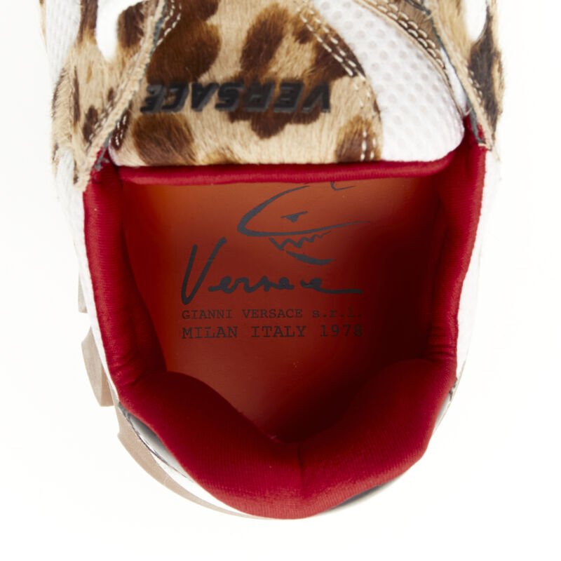 Versace Leopard Chunky Sneakers - Detail 1
