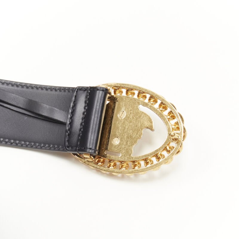 Versace Medusa Chain Buckle Belt - Detail 2