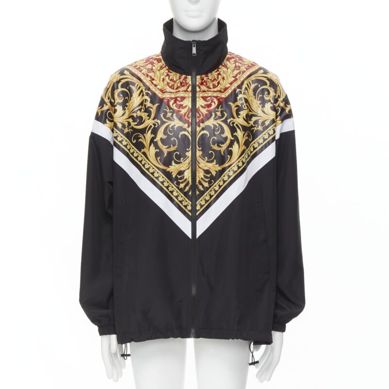 Versace Red Barocco Jacket