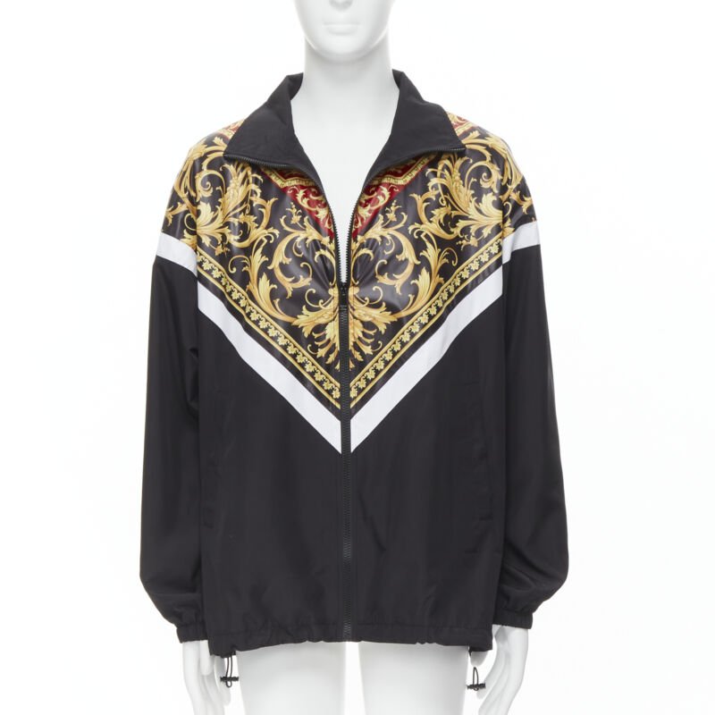 Versace Red Barocco Jacket - Image 6