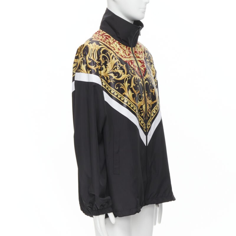 Versace Red Barocco Jacket - 4