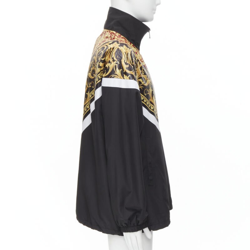 Versace Red Barocco Jacket - Side view