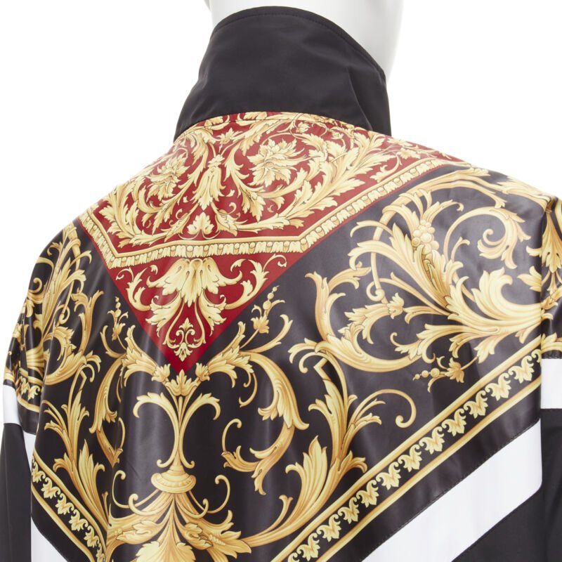 Versace Red Barocco Jacket - Image 10