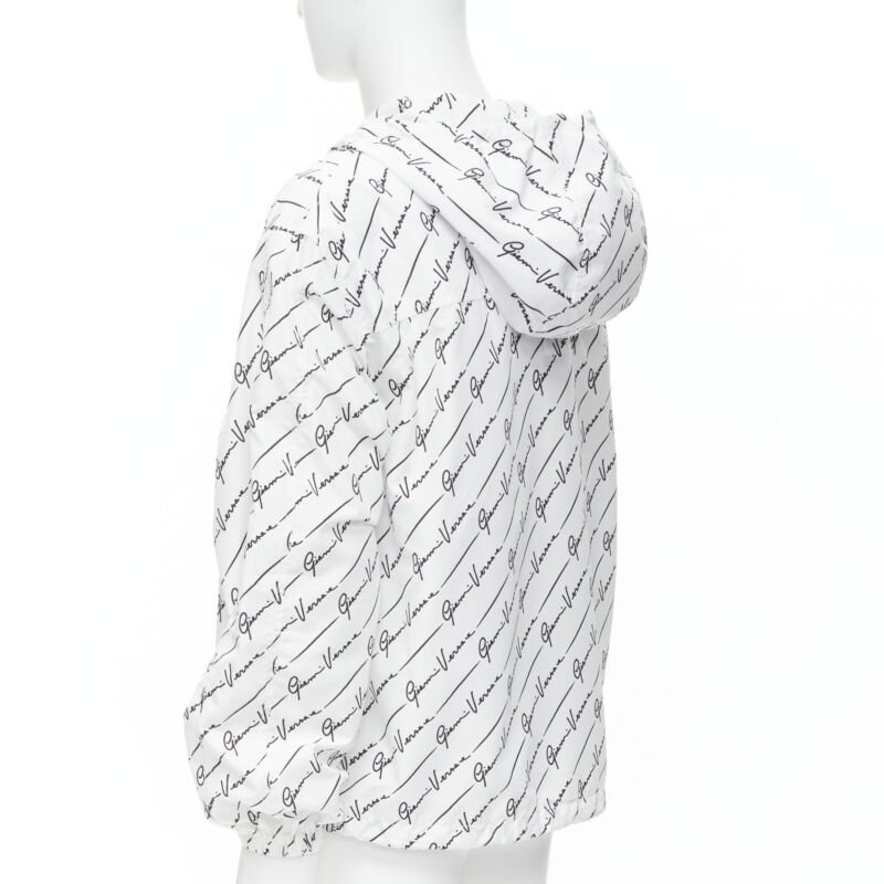 Versace White Hood Windbreaker - Detail 1