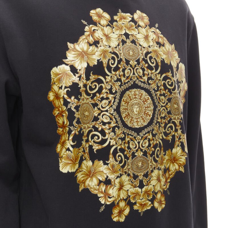 Versace Barocco Crew Sweater - Detail 2