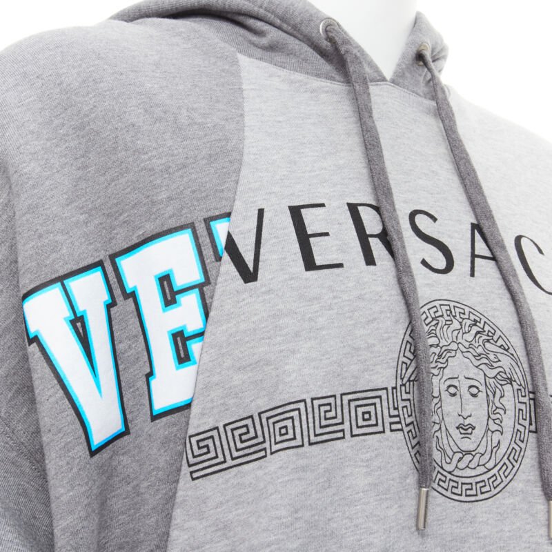 Versace Mixed Logo Hoodie - Detail 2